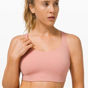 Lululemon All Powered Up Bra *Medium Support, A-E Cups Pink Pastel